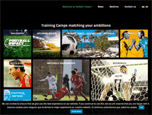 Tablet Screenshot of footballimpact.com